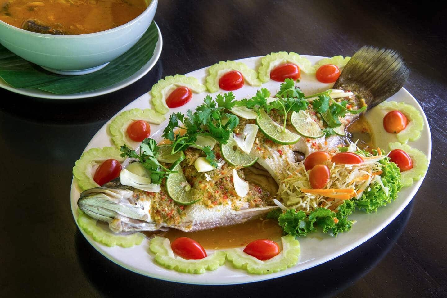 thai fish dish