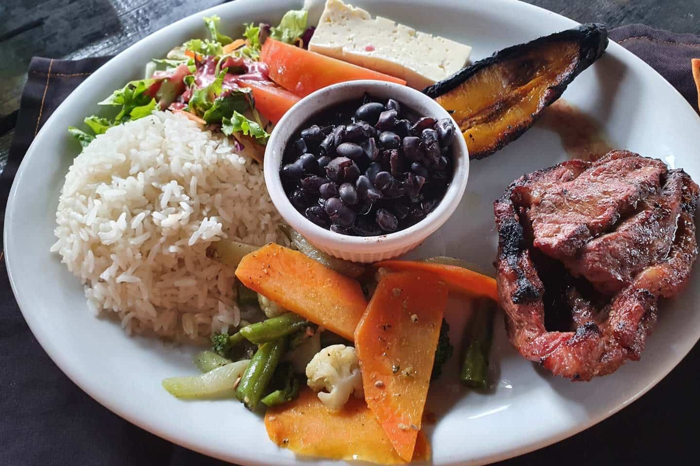 Authentic food in Costa Rica