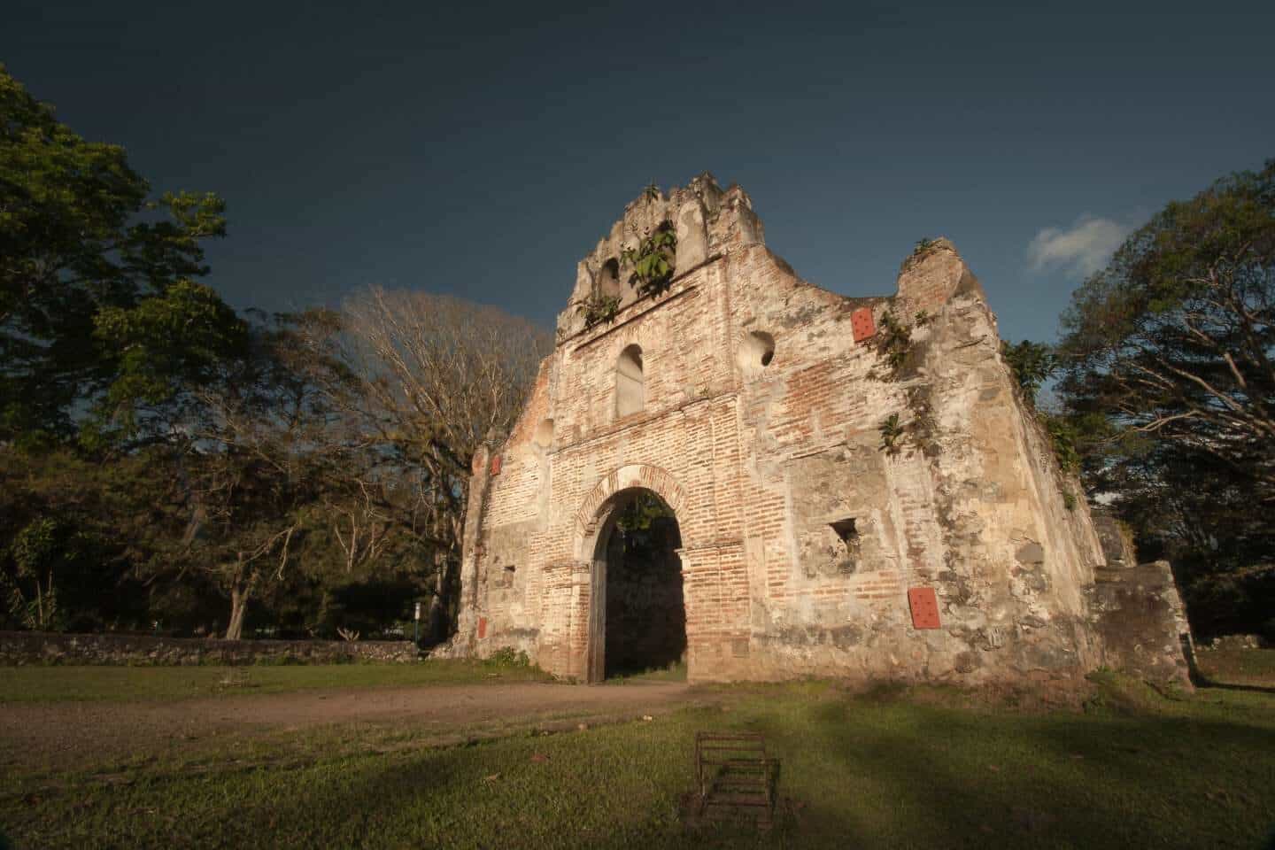 Ancient Church in Ujarras Ruins, Costa Rica