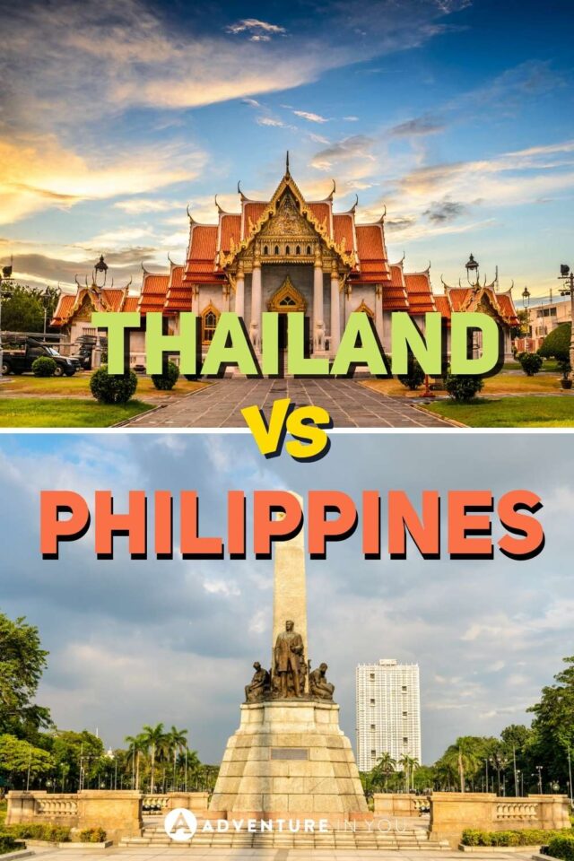 Thailand vs Philippines: A Comparison Guide | Trying to decide between Thailand vs Philippines for your next trip to Southeast Asia? Click here to see our complete guide details. #travelthailand #travelphilippines