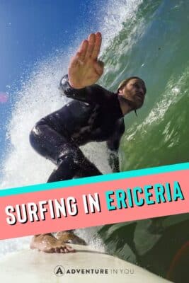 Surfing in Ericeria | Looking for information about surfing in Ericeria? You’re in the right place. In this guide to surfing in Ericeira, I will share some information on the best time to go, the best surf spots, surf camps, and more.  #ericeira #surfinginericeira #portugal