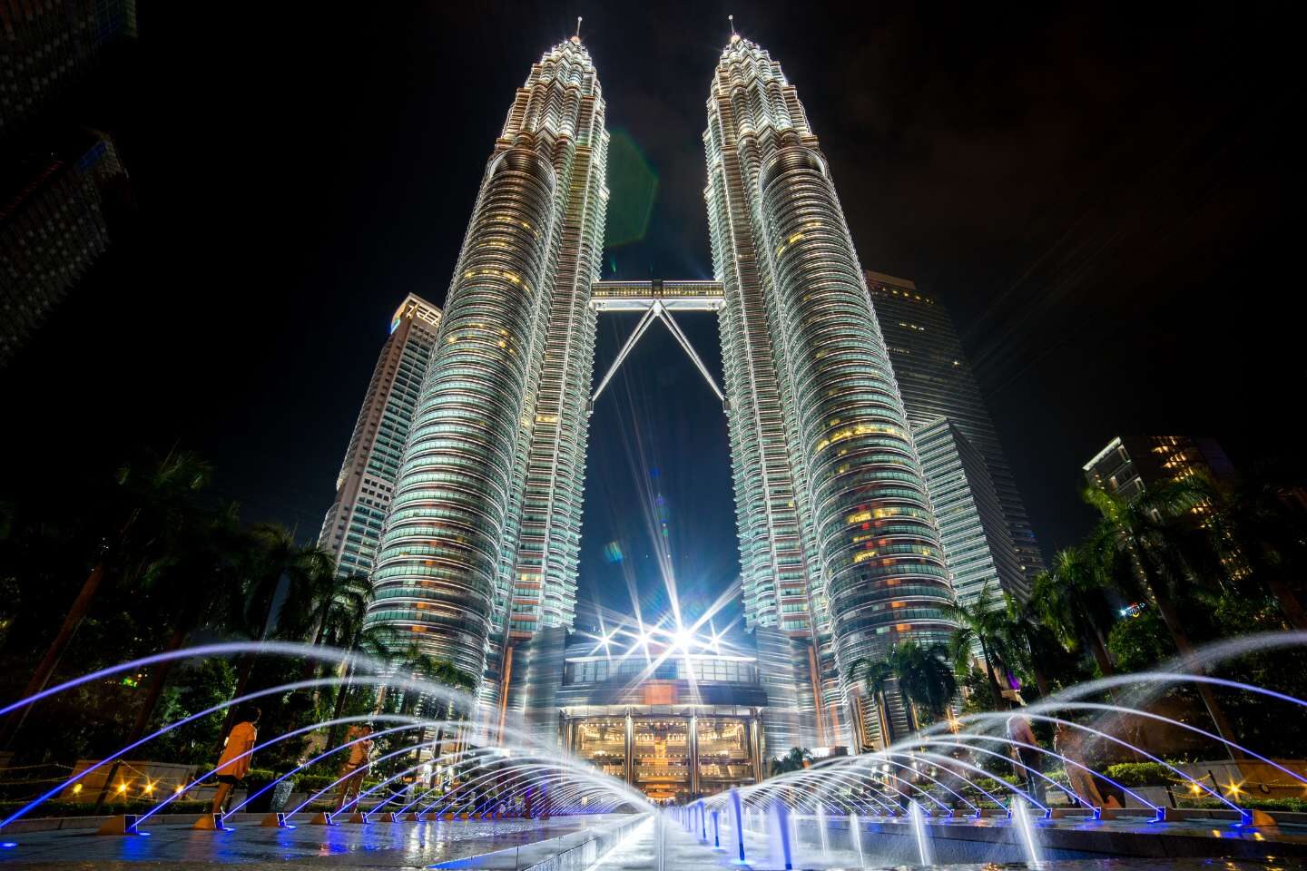 Breathtaking shot of Petronas Twin Towers
