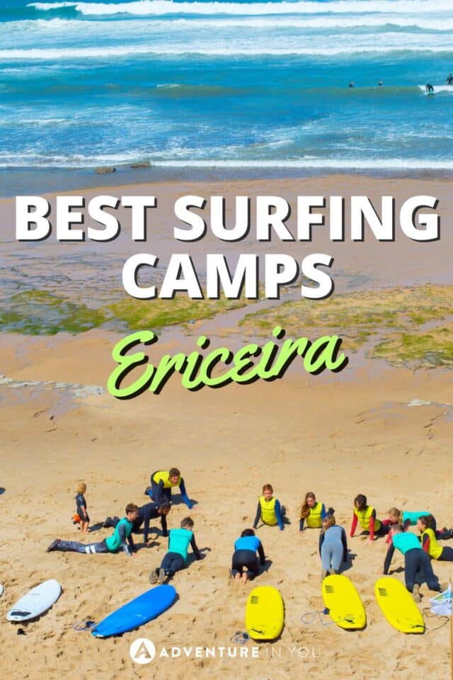 Best Surfing Camps Ericeira | Looking for the best surf camps in Ericeira? Don’t worry, I got you covered! Keep on reading as I share some of our favorite surfing camps in Ericeira, Portugal! #ericeira #ericeiraportugal #surfing