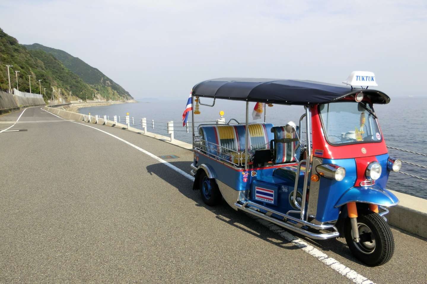 Famous Tuk Tuk vehicle of Thailand