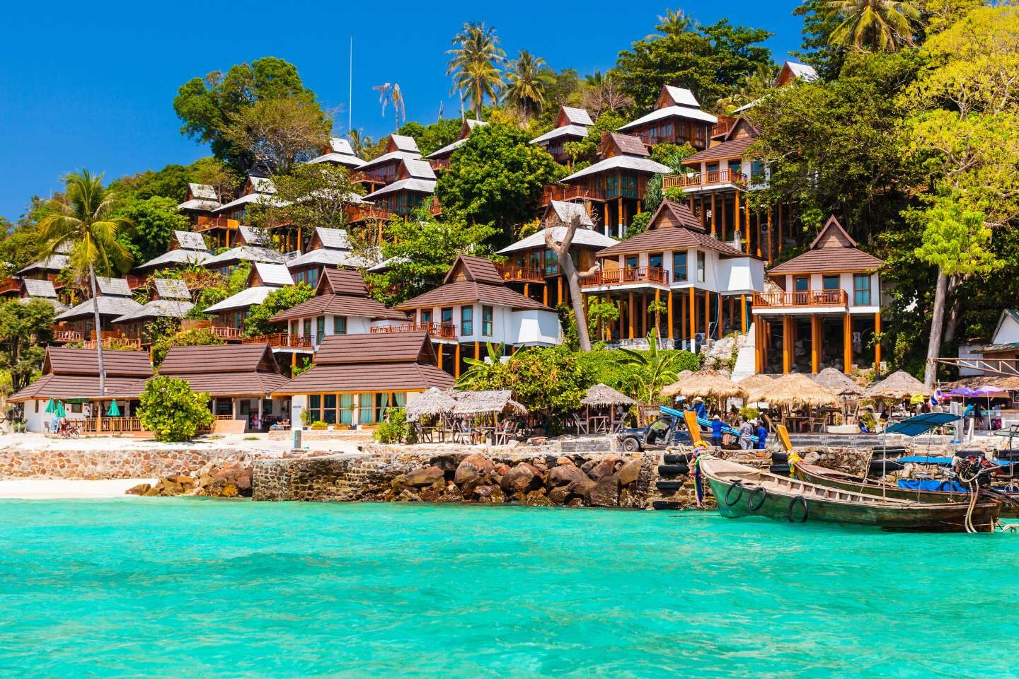 Luxurious resort in Phi Phi Island