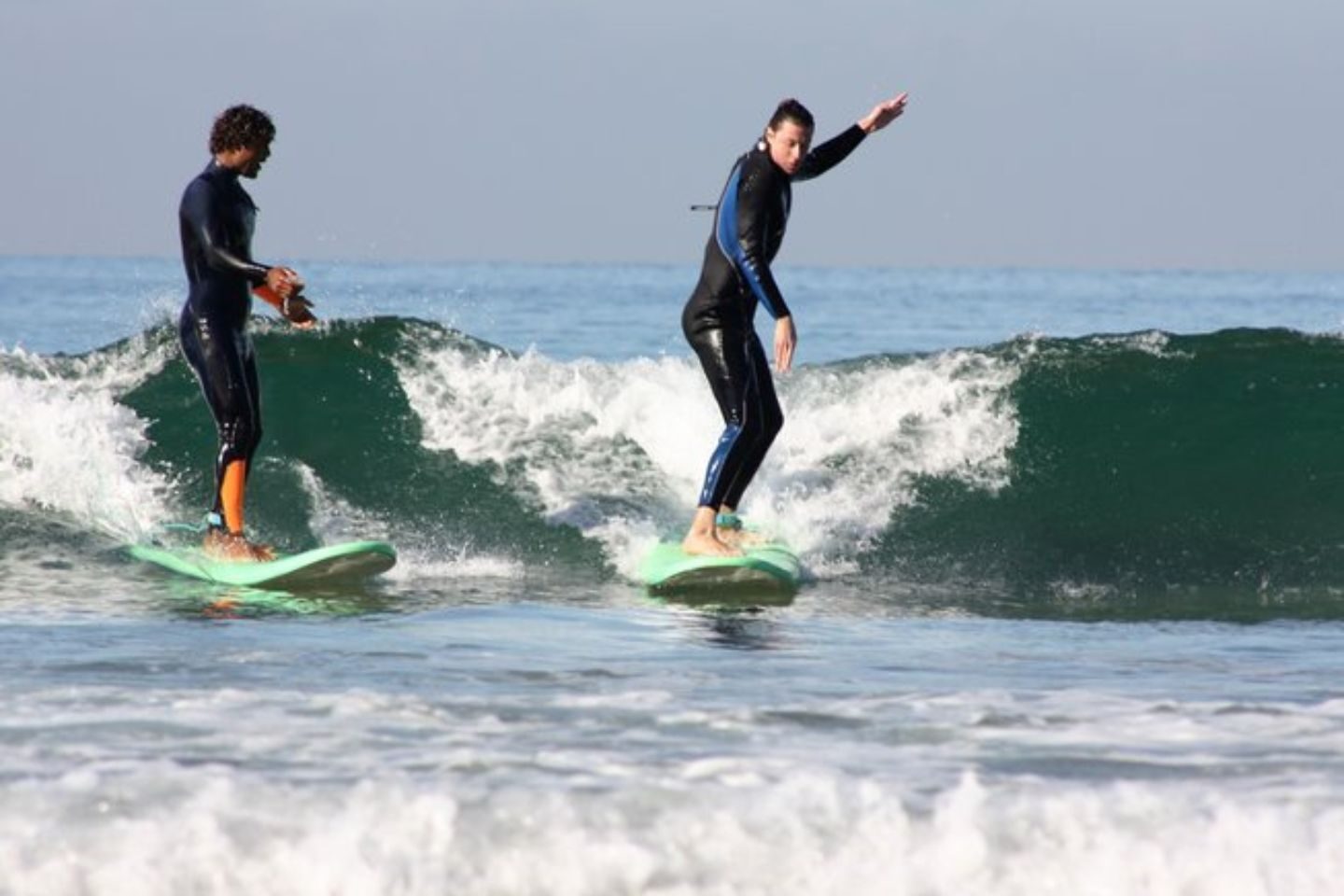 Surf training at Croco Surf Maroc