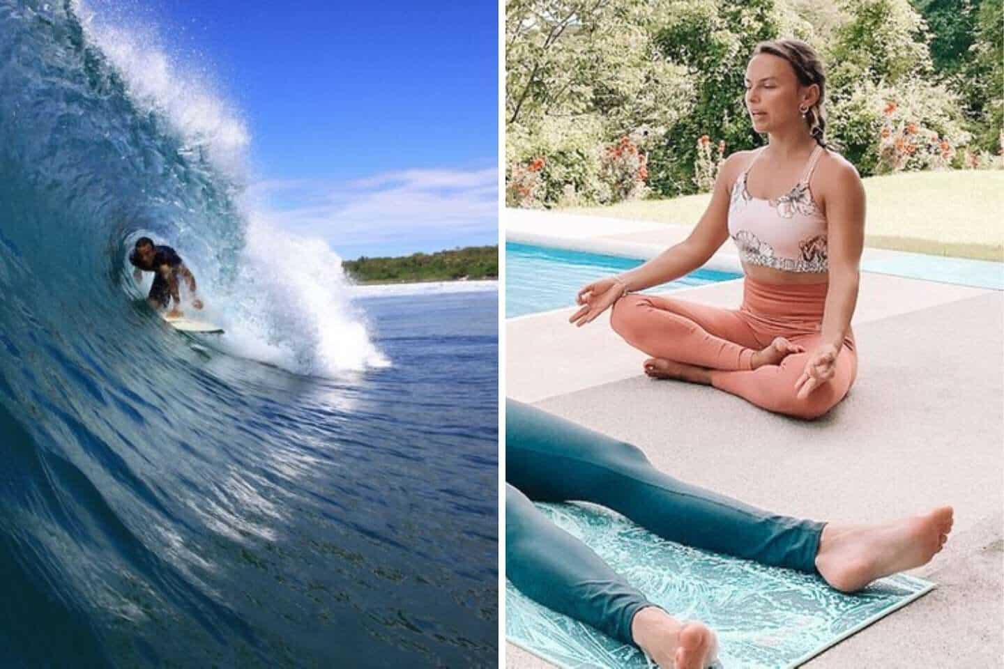 7 Day All Inclusive Yoga and Surf Wellness Retreat at Amazing Beach of Marbella, Guanacaste