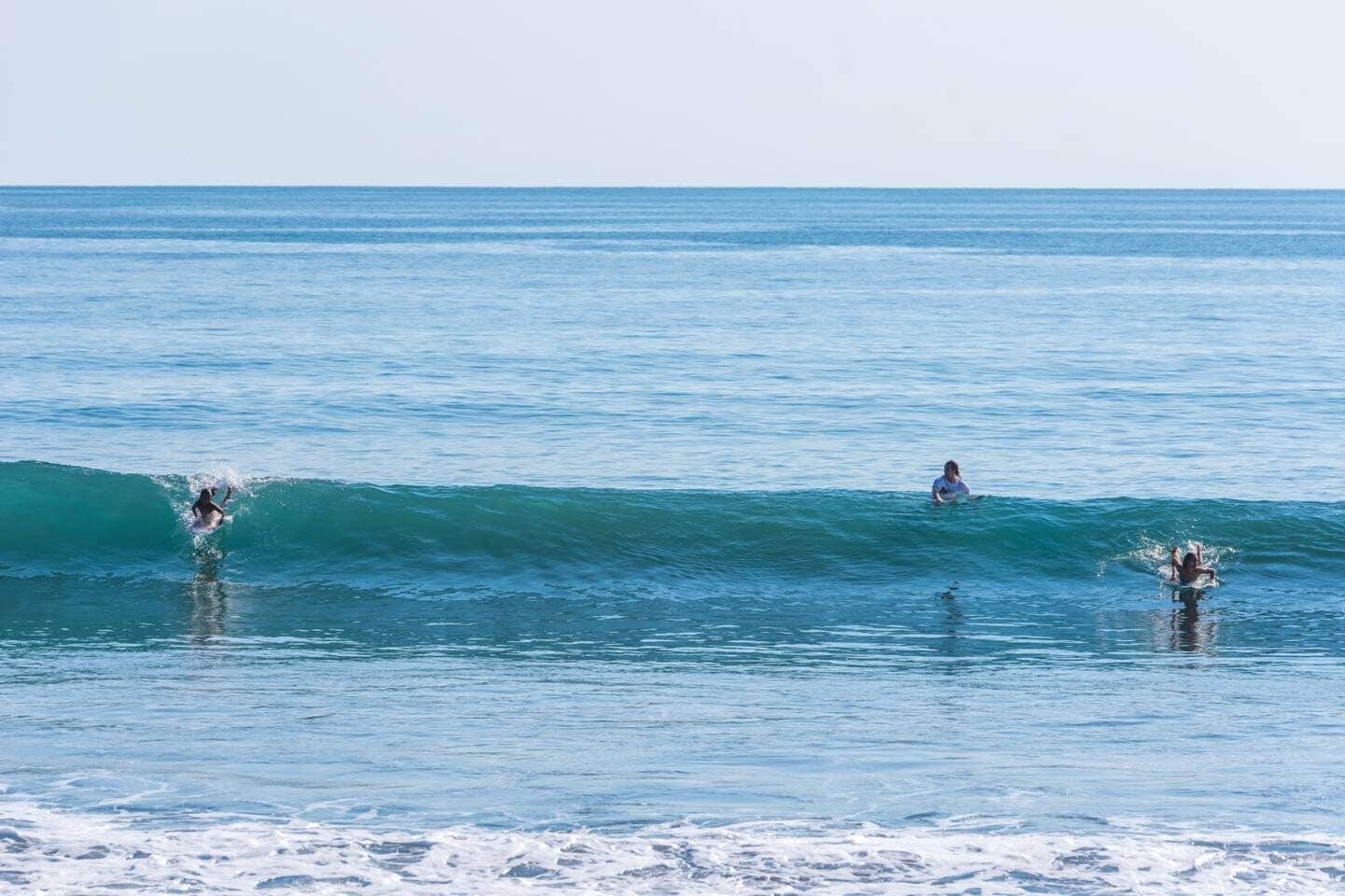 Surfers in Playa Hermosa Costa Rica