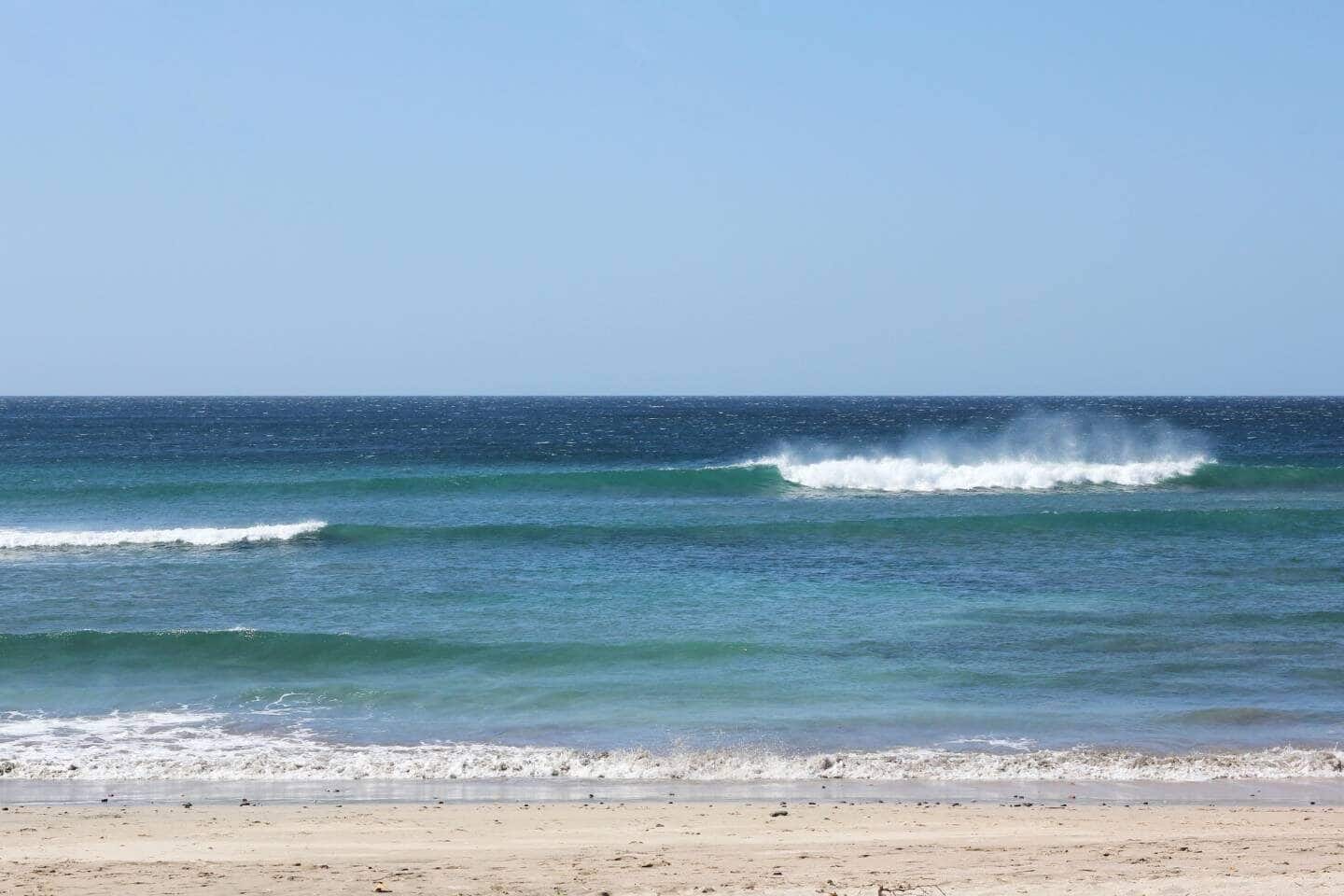 Waves in Playa Negra Costa Rica