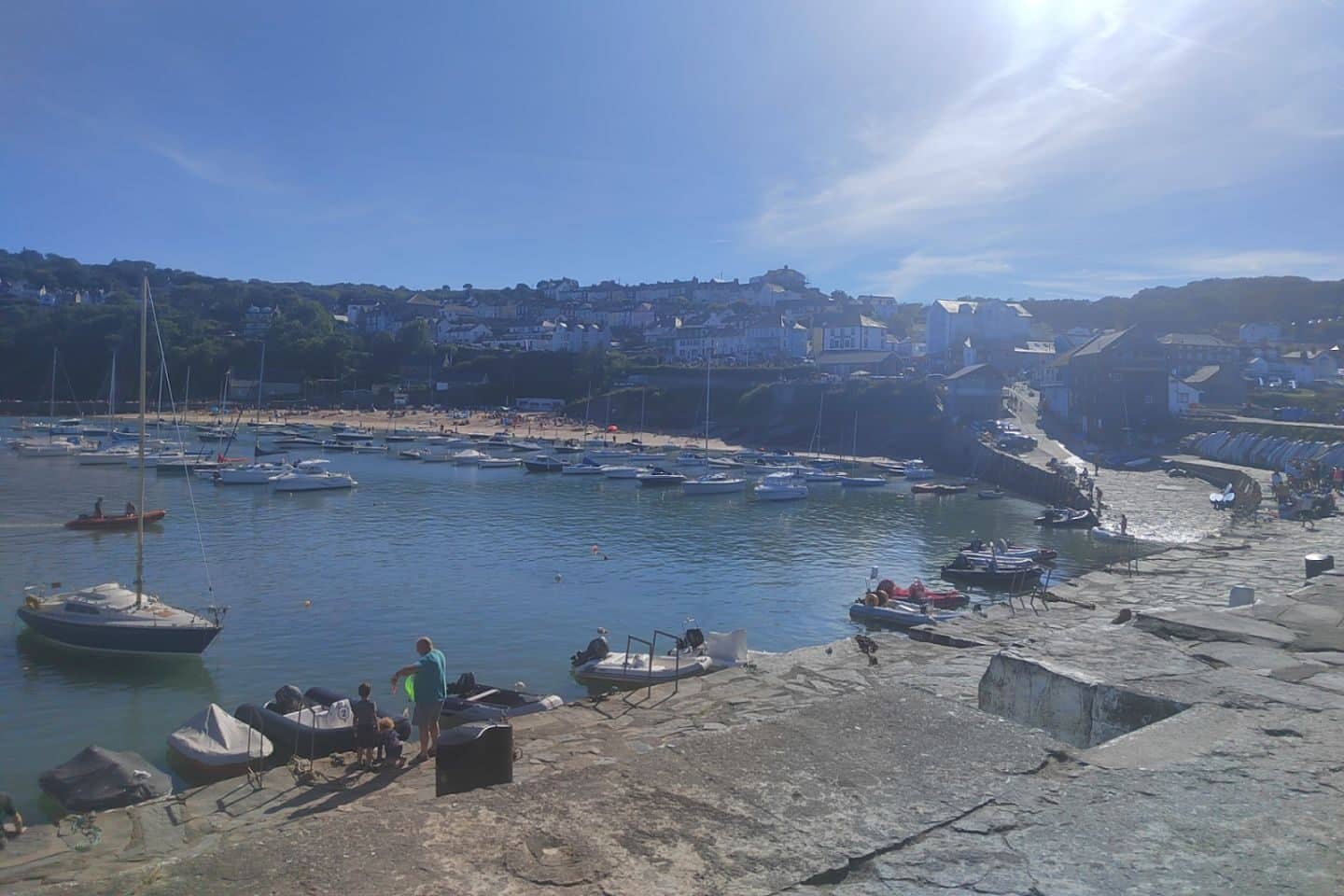 Harbour Beach in New Quay