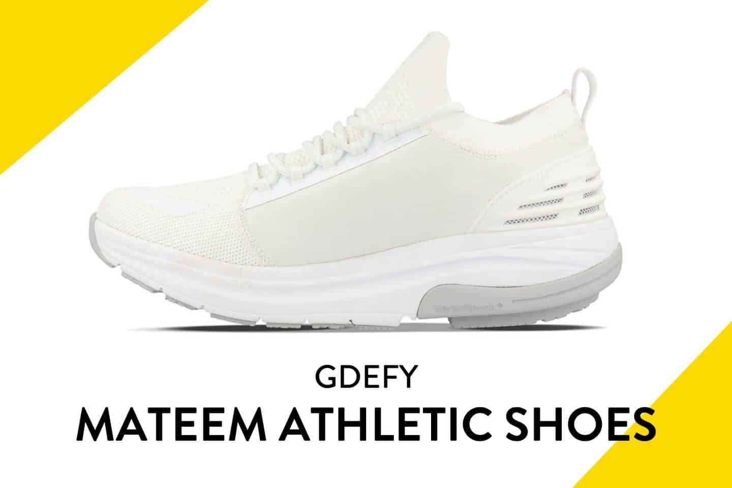 GDEFY MATeeM Athletic Shoes in white
