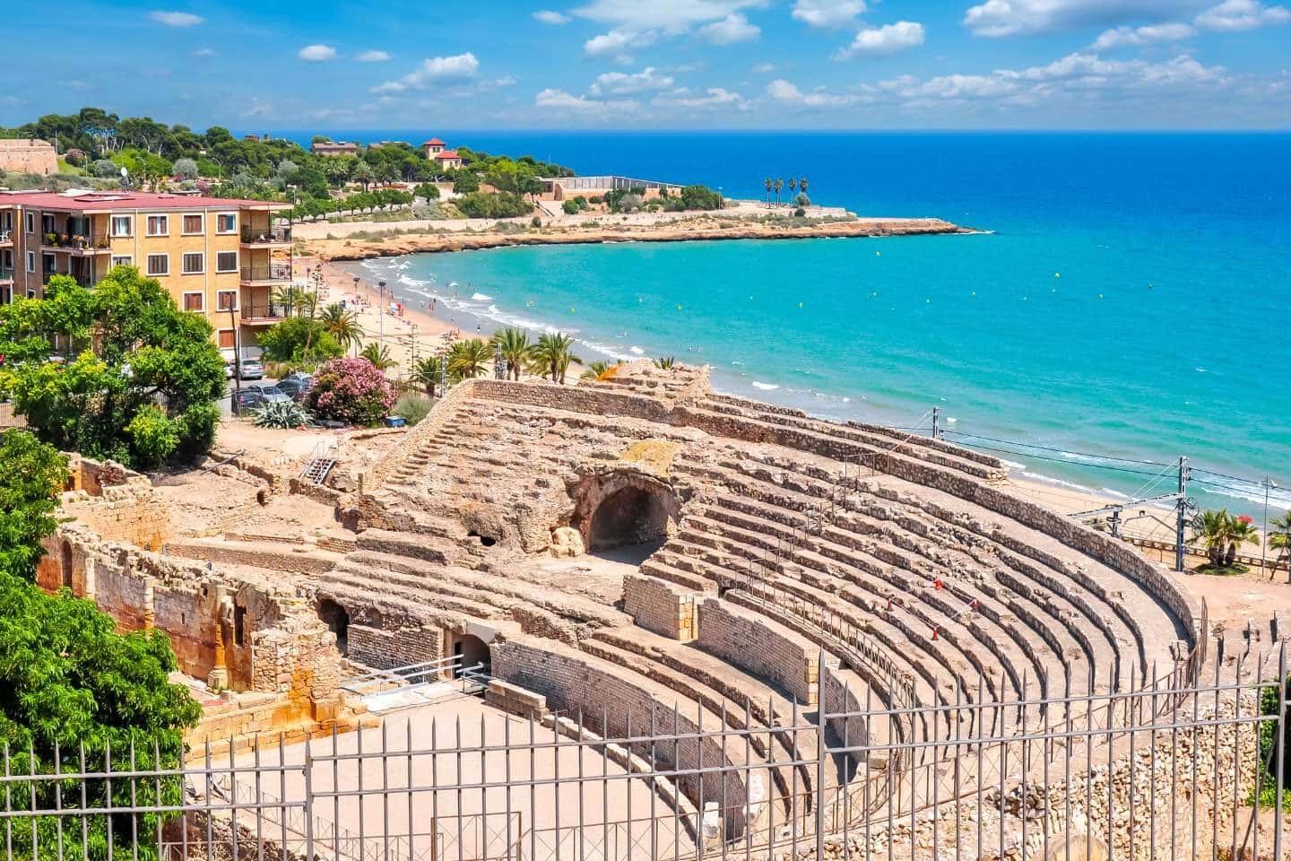 Tarragona Roman Amphitheater in Spain