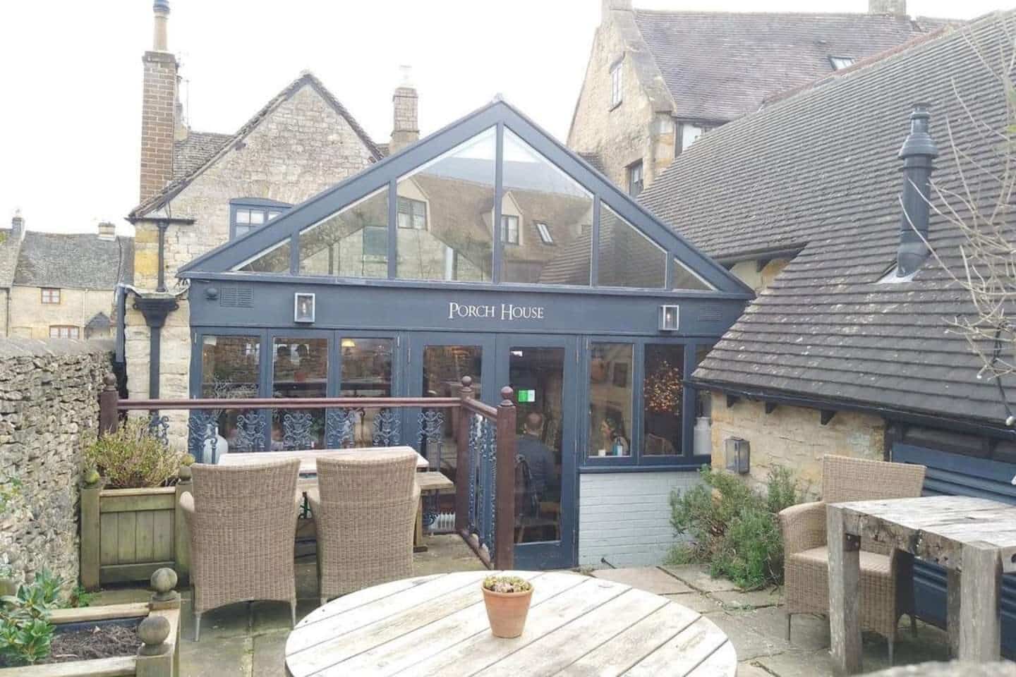 The Porch House Pub at Stow on the Wold