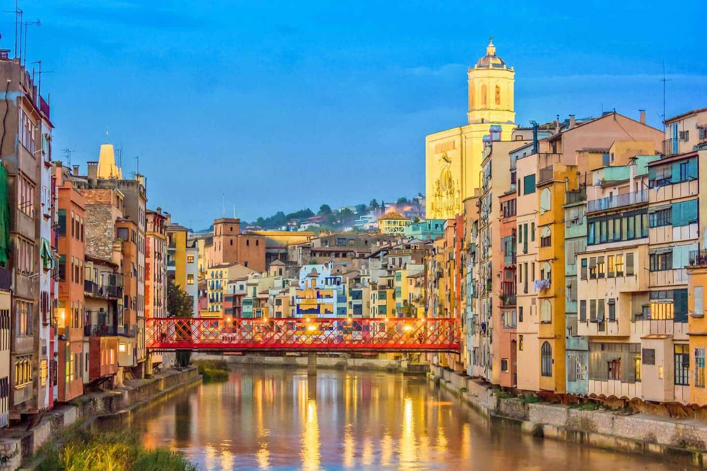 old town of Girona Spain
