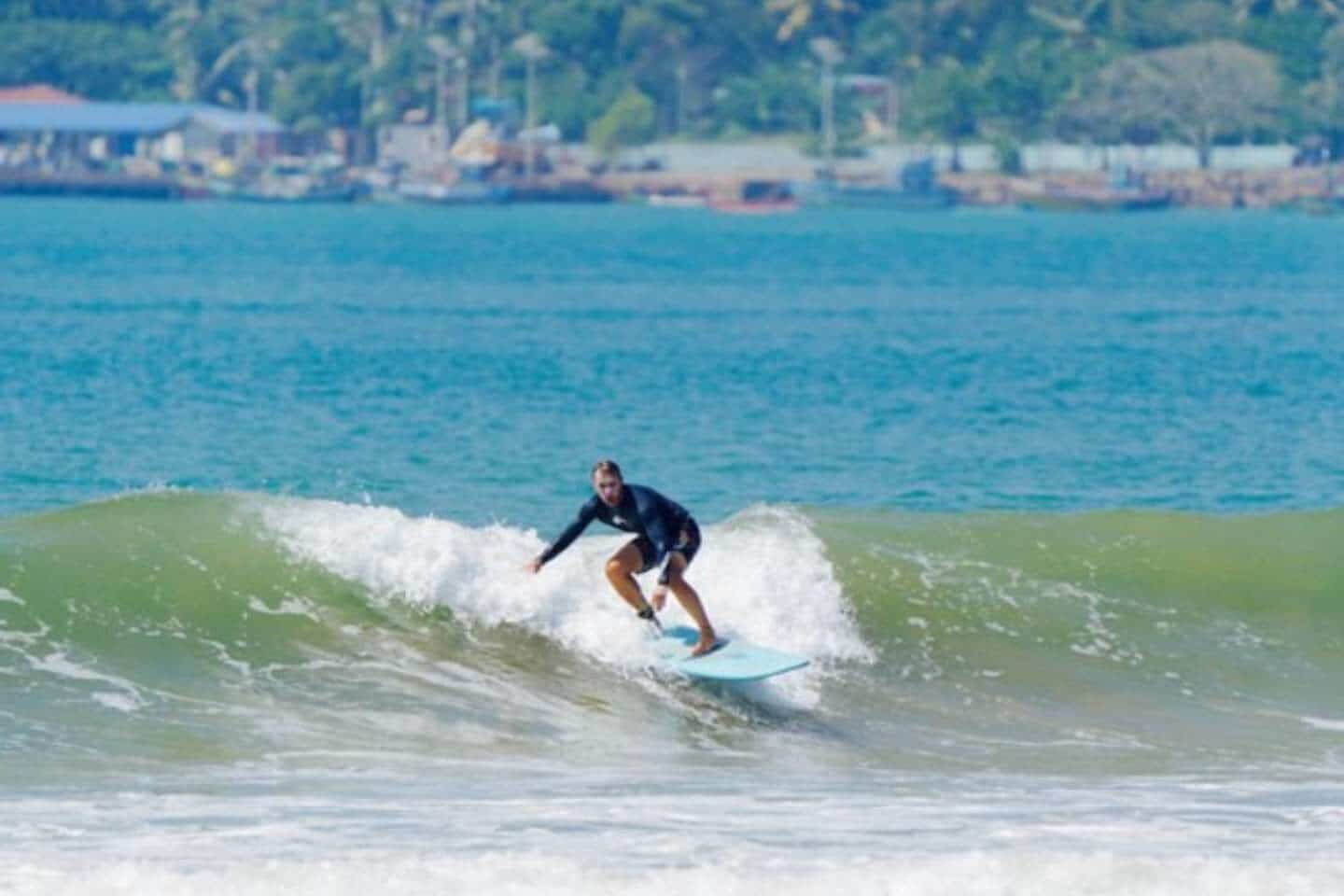 Surfing in Sri Lanka is unlike anywhere else in the world