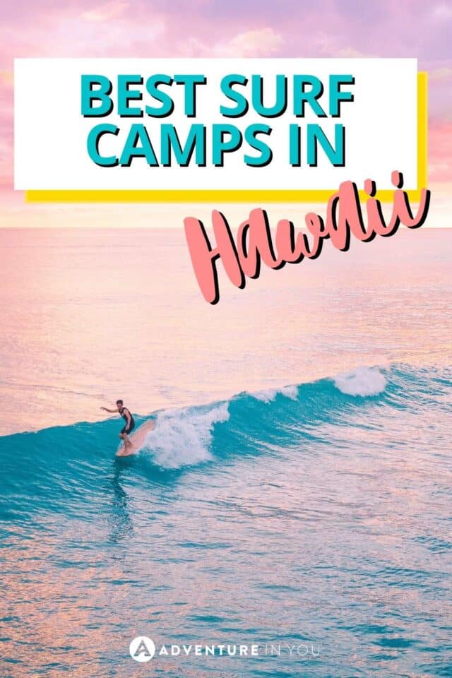 Best Surf Camps in Hawaii | Looking for the best surf camps in Hawaii? Click here to see our complete guide details. #travelhawaii #travelusa