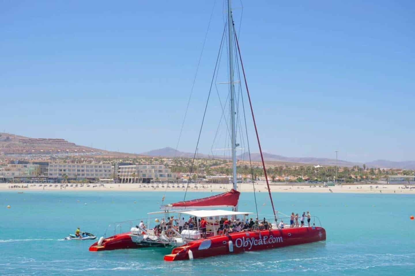 Catamaran Sailing Trip in Caleta de Fuste